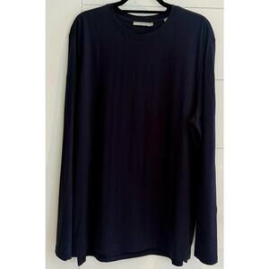 Vince Long Sleeve Tee Size XL Navy